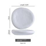 Irregular Ceramic Plate Japanese Creative Dinner Plate