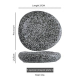 Irregular Ceramic Plate Japanese Creative Dinner Plate