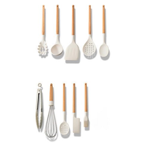 Silicone Kitchenware Set Cooking Spatula Spoon Kitchen Tool