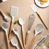 Silicone Kitchenware Set Cooking Spatula Spoon Kitchen Tool