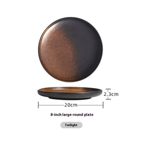 Steak Plate Ceramic Household Dinner Plate